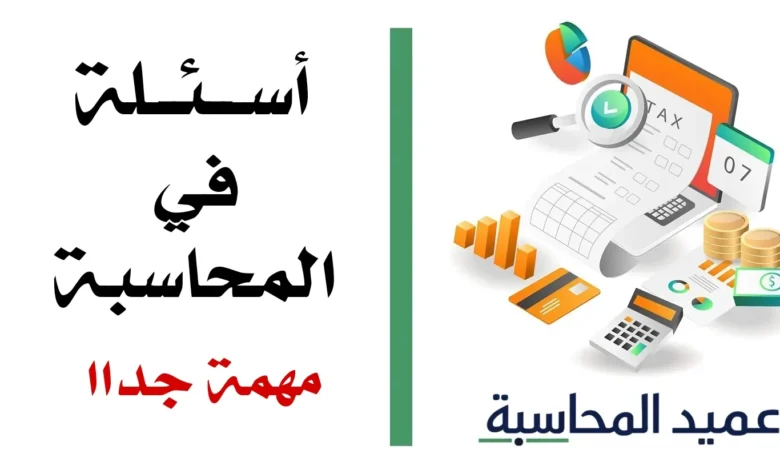 أسئلة في المحاسبة مصغرة